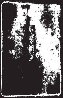 Grunge siyah ve beyaz kentsel vektör doku şablon. Karanlık dağınık toz sıkıntı arka plan kaplaması. Gürültü ve tahıl ile soyut noktalı, çizik, Vintage efekti oluşturmak kolay. Yaşlanma tasarım öğesi