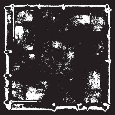 Grunge siyah ve beyaz kentsel vektör doku şablon. Karanlık dağınık toz sıkıntı arka plan kaplaması. Gürültü ve tahıl ile soyut noktalı, çizik, Vintage efekti oluşturmak kolay. Yaşlanma tasarım öğesi