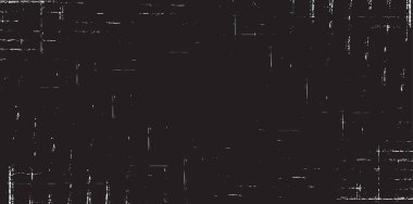 Grunge siyah ve beyaz kentsel vektör doku şablon. Karanlık dağınık toz sıkıntı arka plan kaplaması. Gürültü ve tahıl ile soyut noktalı, çizik, Vintage efekti oluşturmak kolay. Yaşlanma tasarım öğesi