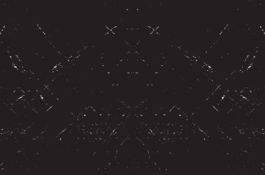 Grunge siyah ve beyaz kentsel vektör doku şablon. Karanlık dağınık toz sıkıntı arka plan kaplaması. Gürültü ve tahıl ile soyut noktalı, çizik, Vintage efekti oluşturmak kolay. Yaşlanma tasarım öğesi