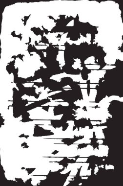 Grunge siyah ve beyaz kentsel vektör doku şablon. Karanlık dağınık toz sıkıntı arka plan kaplaması. Gürültü ve tahıl ile soyut noktalı, çizik, Vintage efekti oluşturmak kolay. Yaşlanma tasarım öğesi