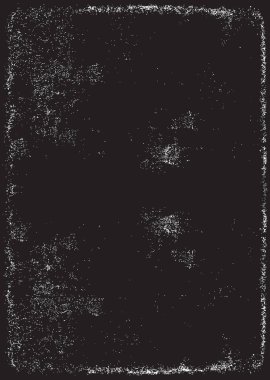 Grunge siyah ve beyaz kentsel vektör doku şablon. Karanlık dağınık toz sıkıntı arka plan kaplaması. Gürültü ve tahıl ile soyut noktalı, çizik, Vintage efekti oluşturmak kolay. Yaşlanma tasarım öğesi