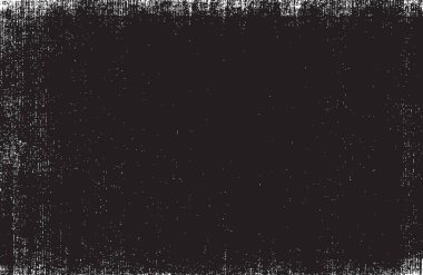 Grunge siyah ve beyaz kentsel vektör doku şablon. Karanlık dağınık toz sıkıntı arka plan kaplaması. Gürültü ve tahıl ile soyut noktalı, çizik, Vintage efekti oluşturmak kolay. Yaşlanma tasarım öğesi