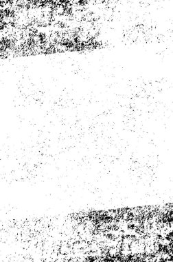 Grunge siyah ve beyaz kentsel vektör doku şablon. Karanlık dağınık toz sıkıntı arka plan kaplaması. Gürültü ve tahıl ile soyut noktalı, çizik, Vintage efekti oluşturmak kolay. Yaşlanma tasarım öğesi