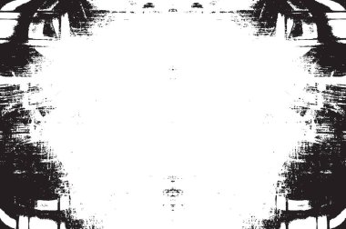 Grunge siyah ve beyaz kentsel vektör doku şablon. Karanlık dağınık toz sıkıntı arka plan kaplaması. Gürültü ve tahıl ile soyut noktalı, çizik, Vintage efekti oluşturmak kolay. Yaşlanma tasarım öğesi