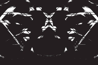 Grunge siyah ve beyaz kentsel vektör doku şablon. Karanlık dağınık toz sıkıntı arka plan kaplaması. Gürültü ve tahıl ile soyut noktalı, çizik, Vintage efekti oluşturmak kolay. Yaşlanma tasarım öğesi