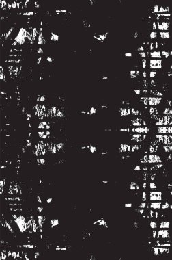 Grunge siyah ve beyaz kentsel vektör doku şablon. Karanlık dağınık toz sıkıntı arka plan kaplaması. Gürültü ve tahıl ile soyut noktalı, çizik, Vintage efekti oluşturmak kolay. Yaşlanma tasarım öğesi