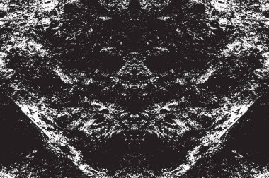 Grunge siyah ve beyaz kentsel vektör doku şablon. Karanlık dağınık toz sıkıntı arka plan kaplaması. Gürültü ve tahıl ile soyut noktalı, çizik, Vintage efekti oluşturmak kolay. Yaşlanma tasarım öğesi