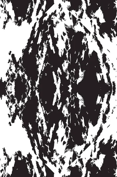 金属の背景に隠れての錆のひびの入ったペイントオールドのグランジ テクスチャ — ストックベクタ