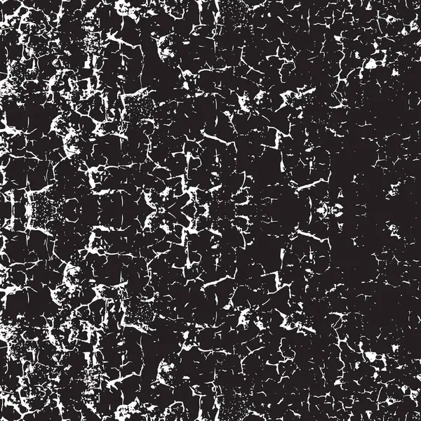 Гранж Текстура Старой Потрескавшейся Краски Ржавчиной Металлическом Бэкге — стоковый вектор