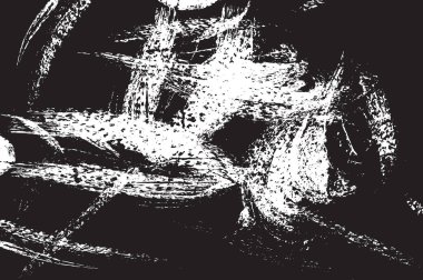 Grunge siyah ve beyaz kentsel vektör doku şablon. Karanlık dağınık toz sıkıntı arka plan kaplaması. Gürültü ve tahıl ile soyut noktalı, çizik, Vintage efekti oluşturmak kolay. Yaşlanma tasarım öğesi