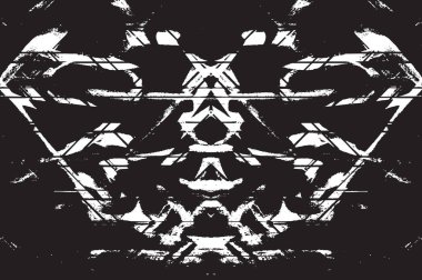 Grunge siyah ve beyaz kentsel vektör doku şablon. Karanlık dağınık toz sıkıntı arka plan kaplaması. Gürültü ve tahıl ile soyut noktalı, çizik, Vintage efekti oluşturmak kolay. Yaşlanma tasarım öğesi