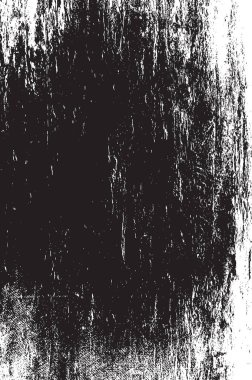 Eski boyanın dokusu ve alçı çatlakları arka planda.