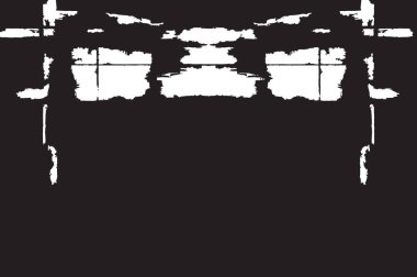 Grunge siyah ve beyaz kentsel vektör doku şablon. Karanlık dağınık toz sıkıntı arka plan kaplaması. Gürültü ve tahıl ile soyut noktalı, çizik, Vintage efekti oluşturmak kolay. Yaşlanma tasarım öğesi