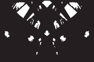 Grunge siyah ve beyaz kentsel vektör doku şablon. Karanlık dağınık toz sıkıntı arka plan kaplaması. Gürültü ve tahıl ile soyut noktalı, çizik, Vintage efekti oluşturmak kolay. Yaşlanma tasarım öğesi