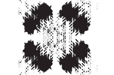Grunge siyah ve beyaz kentsel vektör doku şablon. Karanlık dağınık toz sıkıntı arka plan kaplaması. Gürültü ve tahıl ile soyut noktalı, çizik, Vintage efekti oluşturmak kolay. Yaşlanma tasarım öğesi