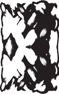 Grunge siyah ve beyaz kentsel vektör doku şablon. Karanlık dağınık toz sıkıntı arka plan kaplaması. Gürültü ve tahıl ile soyut noktalı, çizik, Vintage efekti oluşturmak kolay. Yaşlanma tasarım öğesi