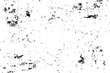 Grunge siyah ve beyaz kentsel vektör doku şablon. Karanlık dağınık toz sıkıntı arka plan kaplaması. Gürültü ve tahıl ile soyut noktalı, çizik, Vintage efekti oluşturmak kolay. Yaşlanma tasarım öğesi