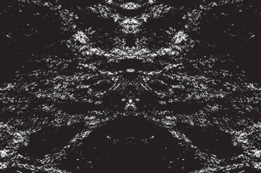 Grunge siyah ve beyaz kentsel vektör doku şablon. Karanlık dağınık toz sıkıntı arka plan kaplaması. Gürültü ve tahıl ile soyut noktalı, çizik, Vintage efekti oluşturmak kolay. Yaşlanma tasarım öğesi