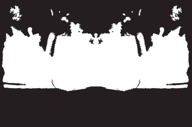 Grunge siyah ve beyaz kentsel vektör doku şablon. Karanlık dağınık toz sıkıntı arka plan kaplaması. Gürültü ve tahıl ile soyut noktalı, çizik, Vintage efekti oluşturmak kolay. Yaşlanma tasarım öğesi