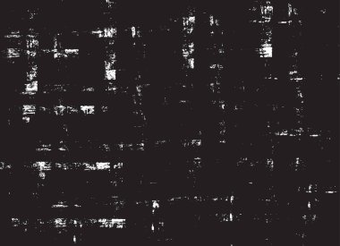 Grunge siyah ve beyaz kentsel vektör doku şablon. Karanlık dağınık toz sıkıntı arka plan kaplaması. Gürültü ve tahıl ile soyut noktalı, çizik, Vintage efekti oluşturmak kolay. Yaşlanma tasarım öğesi