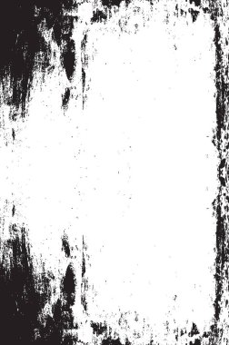 Grunge siyah ve beyaz kentsel vektör doku şablon. Karanlık dağınık toz sıkıntı arka plan kaplaması. Gürültü ve tahıl ile soyut noktalı, çizik, Vintage efekti oluşturmak kolay. Yaşlanma tasarım öğesi