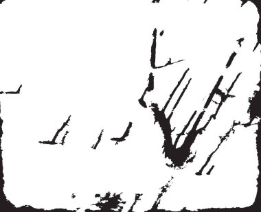 Grunge siyah ve beyaz kentsel vektör doku şablon. Karanlık dağınık toz sıkıntı arka plan kaplaması. Gürültü ve tahıl ile soyut noktalı, çizik, Vintage efekti oluşturmak kolay. Yaşlanma tasarım öğesi