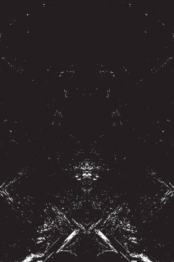 Grunge siyah ve beyaz kentsel vektör doku şablon. Karanlık dağınık toz sıkıntı arka plan kaplaması. Gürültü ve tahıl ile soyut noktalı, çizik, Vintage efekti oluşturmak kolay. Yaşlanma tasarım öğesi