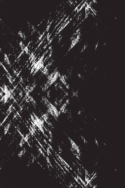 Grunge siyah ve beyaz kentsel vektör doku şablon. Karanlık dağınık toz sıkıntı arka plan kaplaması. Gürültü ve tahıl ile soyut noktalı, çizik, Vintage efekti oluşturmak kolay. Yaşlanma tasarım öğesi