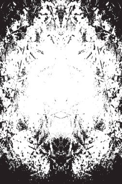 Grunge siyah ve beyaz kentsel vektör doku şablon. Karanlık dağınık toz sıkıntı arka plan kaplaması. Gürültü ve tahıl ile soyut noktalı, çizik, Vintage efekti oluşturmak kolay. Yaşlanma tasarım öğesi