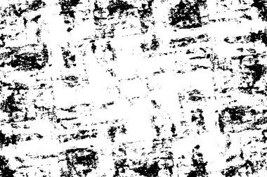 Grunge siyah ve beyaz kentsel vektör doku şablon. Karanlık dağınık toz sıkıntı arka plan kaplaması. Gürültü ve tahıl ile soyut noktalı, çizik, Vintage efekti oluşturmak kolay. Yaşlanma tasarım öğesi