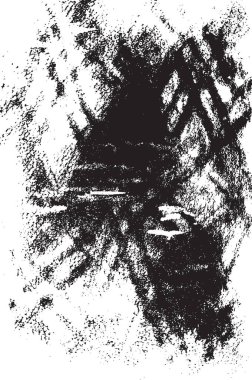 Grunge siyah ve beyaz kentsel vektör doku şablon. Karanlık dağınık toz sıkıntı arka plan kaplaması. Gürültü ve tahıl ile soyut noktalı, çizik, Vintage efekti oluşturmak kolay. Yaşlanma tasarım öğesi