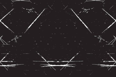 Grunge siyah ve beyaz kentsel vektör doku şablon. Karanlık dağınık toz sıkıntı arka plan kaplaması. Gürültü ve tahıl ile soyut noktalı, çizik, Vintage efekti oluşturmak kolay. Yaşlanma tasarım öğesi