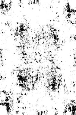 Grunge siyah ve beyaz kentsel vektör doku şablon. Karanlık dağınık toz sıkıntı arka plan kaplaması. Gürültü ve tahıl ile soyut noktalı, çizik, Vintage efekti oluşturmak kolay. Yaşlanma tasarım öğesi