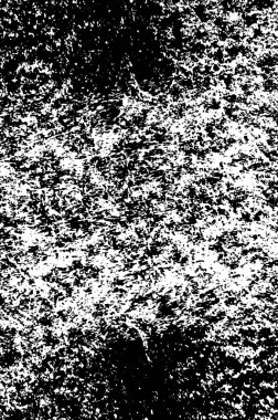 Grunge siyah ve beyaz kentsel vektör doku şablon. Karanlık dağınık toz sıkıntı arka plan kaplaması. Gürültü ve tahıl ile soyut noktalı, çizik, Vintage efekti oluşturmak kolay. Yaşlanma tasarım öğesi