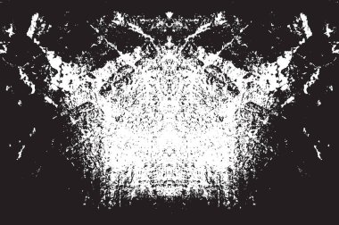 Grunge siyah ve beyaz kentsel vektör doku şablon. Karanlık dağınık toz sıkıntı arka plan kaplaması. Gürültü ve tahıl ile soyut noktalı, çizik, Vintage efekti oluşturmak kolay. Yaşlanma tasarım öğesi