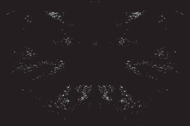 Grunge siyah ve beyaz kentsel vektör doku şablon. Karanlık dağınık toz sıkıntı arka plan kaplaması. Gürültü ve tahıl ile soyut noktalı, çizik, Vintage efekti oluşturmak kolay. Yaşlanma tasarım öğesi