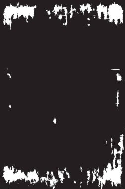 Grunge siyah ve beyaz kentsel vektör doku şablon. Karanlık dağınık toz sıkıntı arka plan kaplaması. Gürültü ve tahıl ile soyut noktalı, çizik, Vintage efekti oluşturmak kolay. Yaşlanma tasarım öğesi