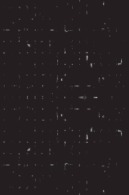 Grunge siyah ve beyaz kentsel vektör doku şablon. Karanlık dağınık toz sıkıntı arka plan kaplaması. Gürültü ve tahıl ile soyut noktalı, çizik, Vintage efekti oluşturmak kolay. Yaşlanma tasarım öğesi