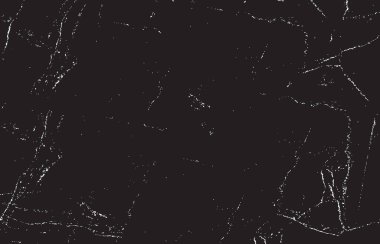 Grunge siyah ve beyaz kentsel vektör doku şablon. Karanlık dağınık toz sıkıntı arka plan kaplaması. Gürültü ve tahıl ile soyut noktalı, çizik, Vintage efekti oluşturmak kolay. Yaşlanma tasarım öğesi