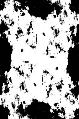 Grunge siyah ve beyaz kentsel vektör doku şablon. Karanlık dağınık toz sıkıntı arka plan kaplaması. Gürültü ve tahıl ile soyut noktalı, çizik, Vintage efekti oluşturmak kolay. Yaşlanma tasarım öğesi