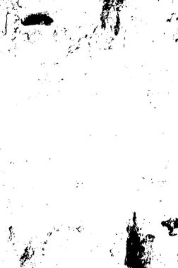 Grunge siyah ve beyaz kentsel vektör doku şablon. Karanlık dağınık toz sıkıntı arka plan kaplaması. Gürültü ve tahıl ile soyut noktalı, çizik, Vintage efekti oluşturmak kolay. Yaşlanma tasarım öğesi