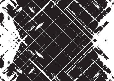 Grunge siyah ve beyaz kentsel vektör doku şablon. Karanlık dağınık toz sıkıntı arka plan kaplaması. Gürültü ve tahıl ile soyut noktalı, çizik, Vintage efekti oluşturmak kolay. Yaşlanma tasarım öğesi