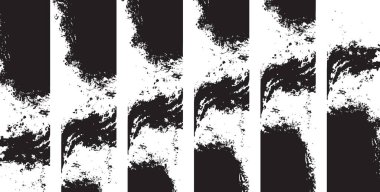 Grunge siyah ve beyaz kentsel vektör doku şablon. Karanlık dağınık toz sıkıntı arka plan kaplaması. Gürültü ve tahıl ile soyut noktalı, çizik, Vintage efekti oluşturmak kolay. Yaşlanma tasarım öğesi