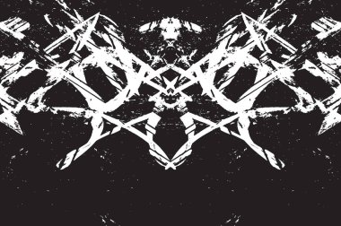 Grunge siyah ve beyaz kentsel vektör doku şablon. Karanlık dağınık toz sıkıntı arka plan kaplaması. Gürültü ve tahıl ile soyut noktalı, çizik, Vintage efekti oluşturmak kolay. Yaşlanma tasarım öğesi