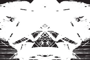 Grunge siyah ve beyaz kentsel vektör doku şablon. Karanlık dağınık toz sıkıntı arka plan kaplaması. Gürültü ve tahıl ile soyut noktalı, çizik, Vintage efekti oluşturmak kolay. Yaşlanma tasarım öğesi