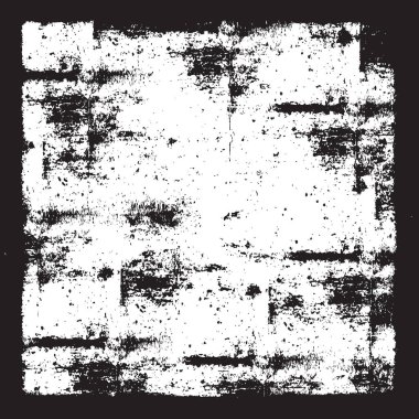 Grunge siyah ve beyaz kentsel vektör doku şablon. Karanlık dağınık toz sıkıntı arka plan kaplaması. Gürültü ve tahıl ile soyut noktalı, çizik, Vintage efekti oluşturmak kolay. Yaşlanma tasarım öğesi