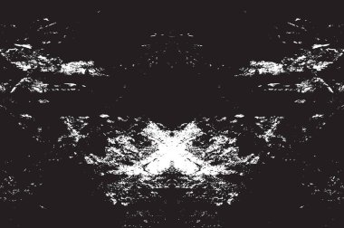 Grunge siyah ve beyaz kentsel vektör doku şablon. Karanlık dağınık toz sıkıntı arka plan kaplaması. Gürültü ve tahıl ile soyut noktalı, çizik, Vintage efekti oluşturmak kolay. Yaşlanma tasarım öğesi