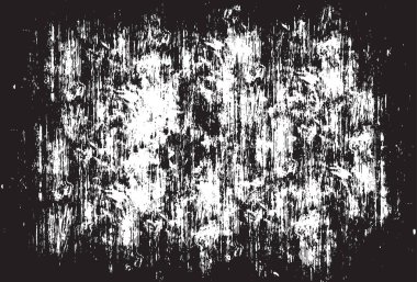 Grunge siyah ve beyaz kentsel vektör doku şablon. Karanlık dağınık toz sıkıntı arka plan kaplaması. Gürültü ve tahıl ile soyut noktalı, çizik, Vintage efekti oluşturmak kolay. Yaşlanma tasarım öğesi