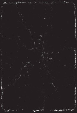 Grunge siyah ve beyaz kentsel vektör doku şablon. Karanlık dağınık toz sıkıntı arka plan kaplaması. Gürültü ve tahıl ile soyut noktalı, çizik, Vintage efekti oluşturmak kolay. Yaşlanma tasarım öğesi